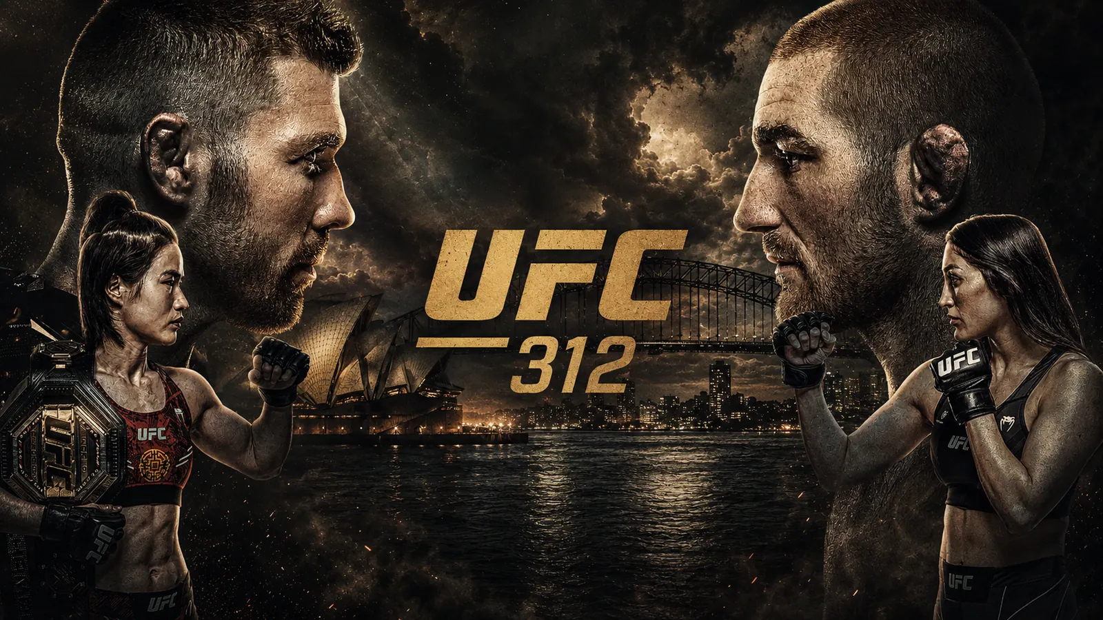 UFC 312 features a rematch between DDP and Sean Strickland