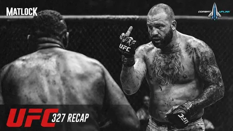 Josh Hokit flipping off Curtis Blaydes